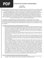 Download Comments On the XI Five Year Plans Tourism Report by Equitable Tourism Options EQUATIONS SN30333636 doc pdf