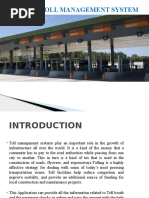 Toll Management System Design Presentation