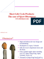 Short Life Cycle Products: The Case of Sport Obermeyer: Utdallas - Edu/ Metin