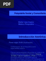 Psiquiatría Social y Comunitaria