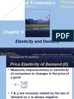 Elasticity and Demand: Ninth Edition Ninth Edition