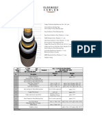 132 KV 2000sq - MM Cable Cross Section