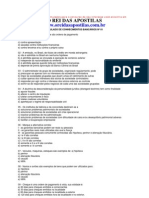 (EXERCÍCIOS) Conhecimentos Bancários