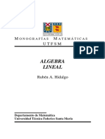 Apuntes de Algebra Lineal