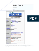 Caixa Econômica Federal hist missao