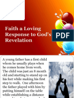 Faith Our Loving Response To God - S Revelation