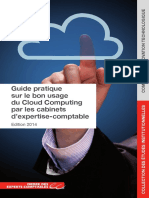 Guide Pratique Sur Le Bon Usage Du Cloud Computing Par Les Cabinets D - Expertise-Comptable - CSOEC