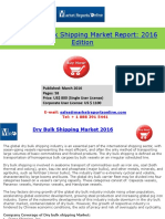 Global Dry Bulk Shipping Market Report: 2016 Edition