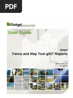 DFMT-UG-001 2.02 Datgel Fence and Map Tool GINT Reports User Guide