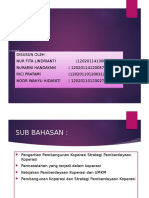 Pembangunan Dan Strategi Pemberdayaan Koperasi