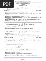 Subiecte Simulare BAC 2016 Matematica M St-Nat XI