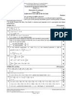 Barem Simulare BAC 2016 Matematica M Pedagogic XII