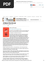 20 Master Plots Excerpt