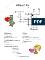 Valentines Crossword