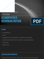 EKONOFISIKA Brownian Motion