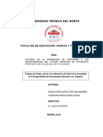 Estudio de la asignación de funciones a las secretarias del Municipio de Cotacachi