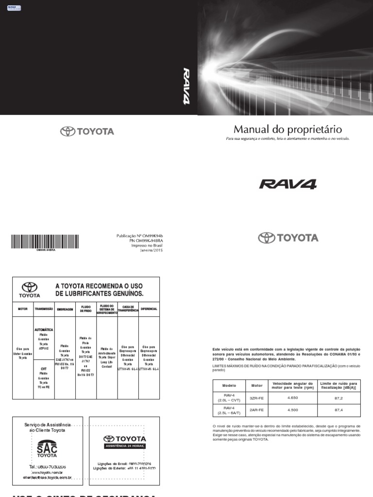 Manual Rav4