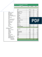 Food-Personal Expenses Spreadsheet 1 1