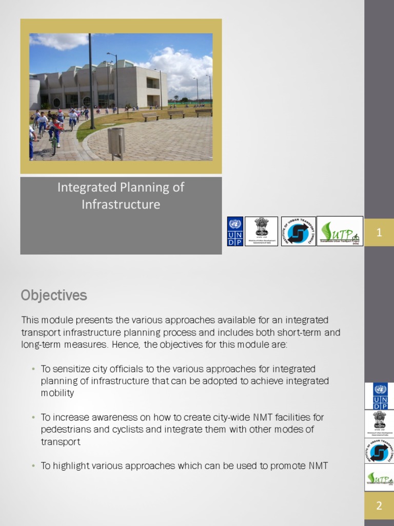 Presentation Integrated Infrastructure Planning Download Free Pdf