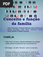 Apresentação Sobre Famílias 