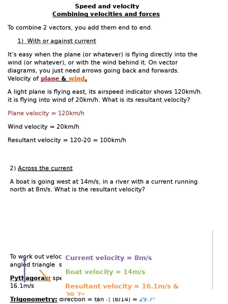 Understanding Speed and Velocity Concepts | PDF | Velocity | Acceleration