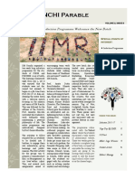 Parable - IIM Ranchi, June 2015