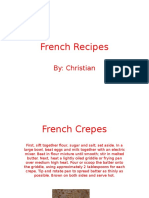 French Recipes Private