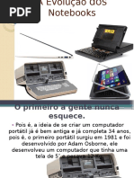 A Evolução Dos Notebooks