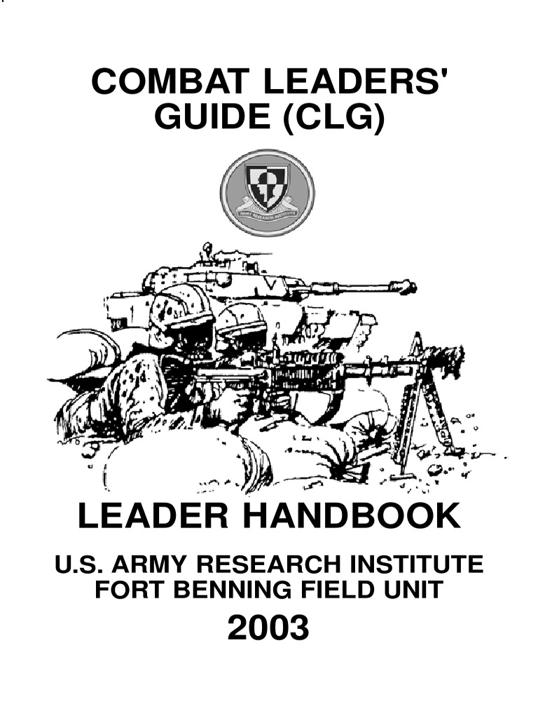 Combat Leaders' Guide Overview | PDF | Ambush | Reconnaissance