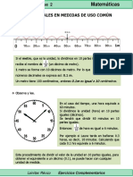 5to Grado - Matemáticas - Los Decimales en Medidas de Uso Común