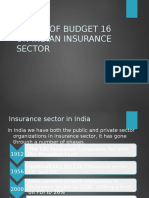 Budget On Insurance-2016