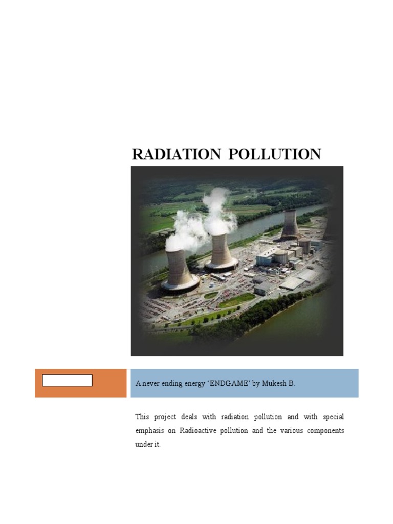 radioactive pollution case study pdf