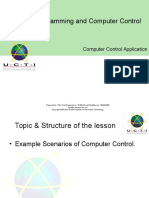System Programming and Computer Control