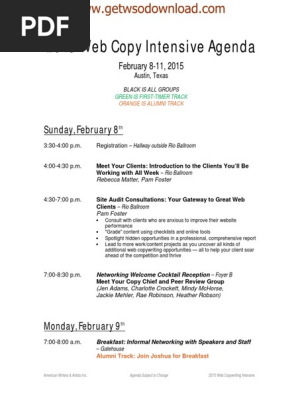 Agenda