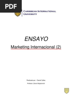 El Entorno Del Comercio Global Ensayo 2