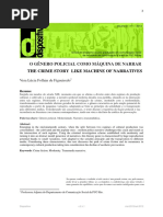 o Gênero Policial Como Máquina de Narrar