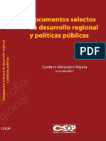Desarrollo Regional Políticas Publicas