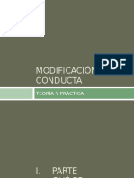 Modificación de Conducta