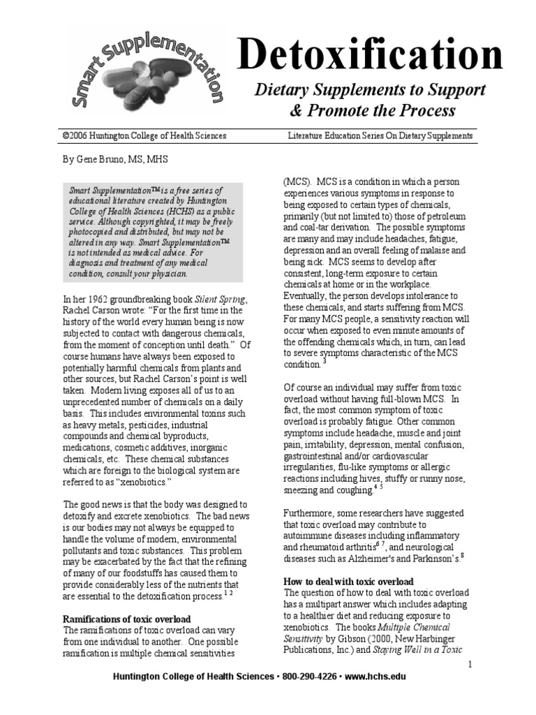 Detoxification Of Liver Drug Metabolism Medicine