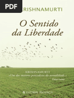O Sentido Da Liberdade - Krishnamurti