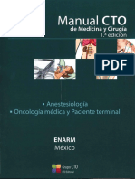 Cto Anestesiologia Oncologia Medica y Paciente Terminal Mexico PDF