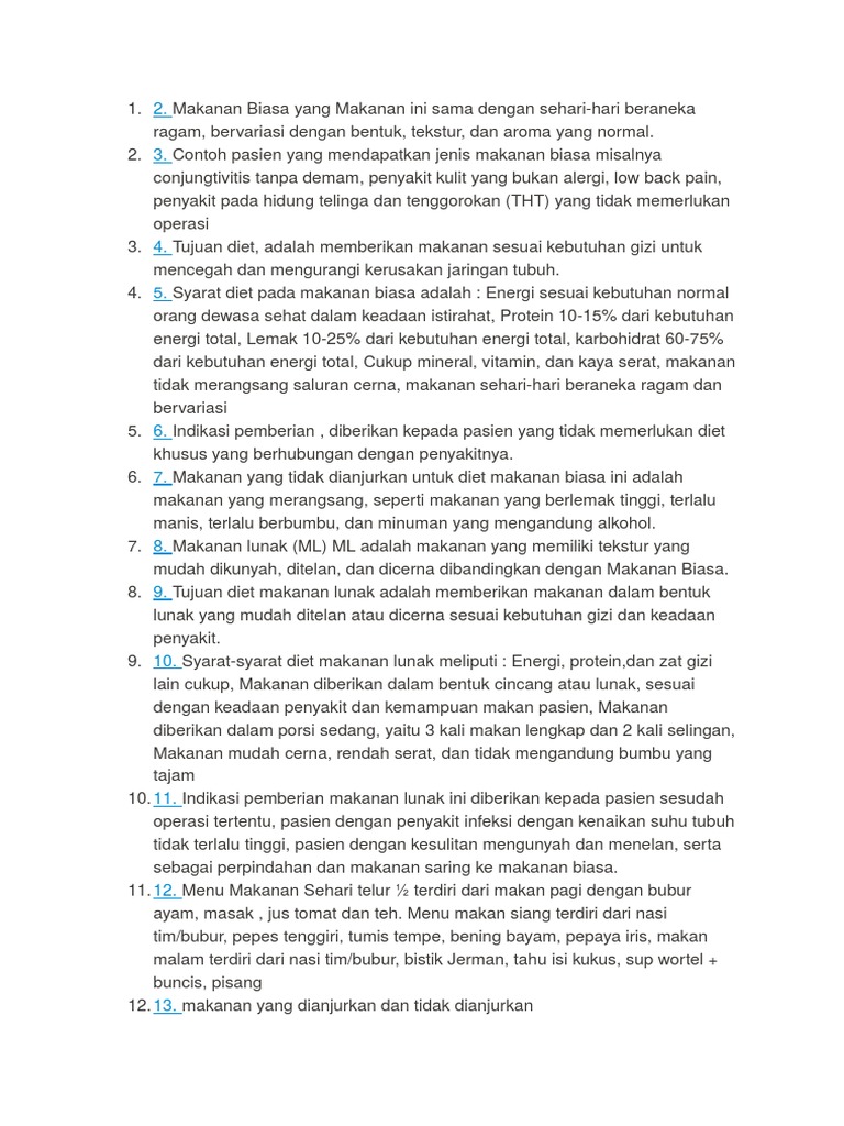 bentuk makanan