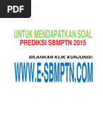 Soal SBMPTN 2014 Tkpa Kode 663 & Kunci Jawaban