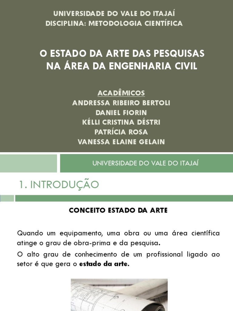 Estado da Arte em Engenharia Civil | PDF | BIM | Concreto