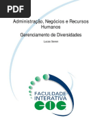 Gerenciamento de Diversidade
