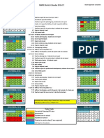 2016-17 District Calendar | PDF | Schools | Academia