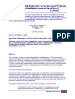 Joint and Solidary Obligations and Obli With Penal Clause PDF