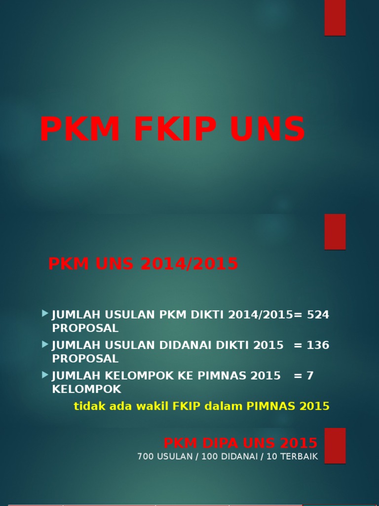 PKM Fkip Uns | PDF