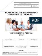 PLAN ANUAL DE SEGURIDAD Y SALUD EN EL TRABAJO FInallll