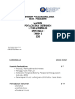 Manual Pentadbiran Instrumen Literasi BM Menulis Tahun 3 PDF